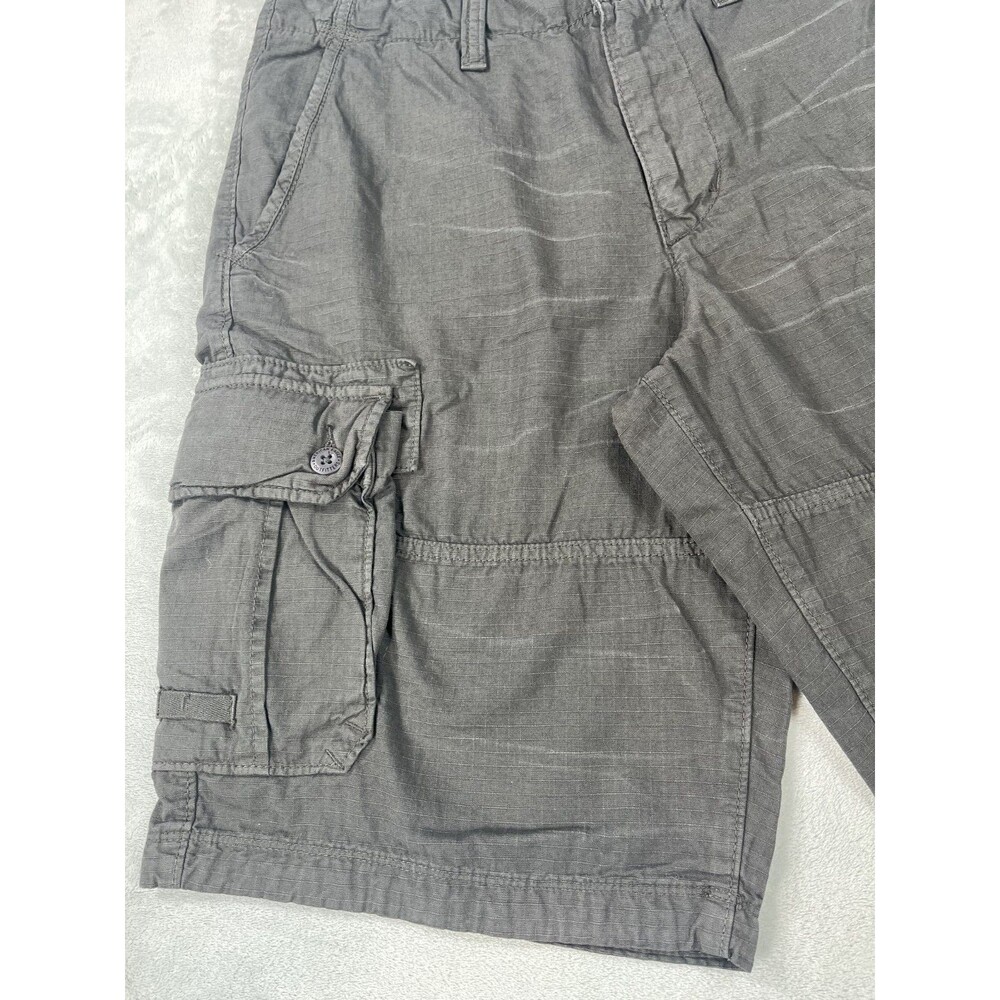 American Eagle Mens 33 Longboard Cargo Shorts Dark Grey NWT - Picture 3 of 8